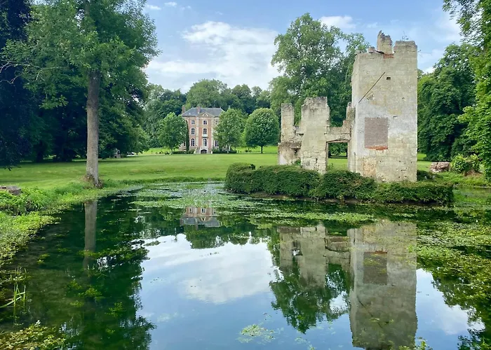 Nocleg ze śniadaniem Domaine De La Cressonniere Saint-Martin-de-Bienfaite-la-Cressonniere