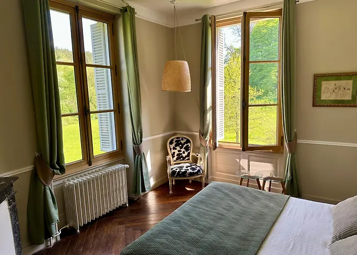 Nocleg ze śniadaniem Domaine De La Cressonniere Saint-Martin-de-Bienfaite-la-Cressonniere